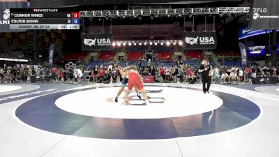 215 lbs Champ. Rd Of 64 - Connor Wines, OK vs Colton Mouw, IA