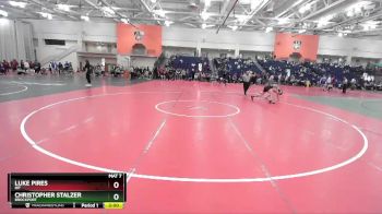 141 lbs Cons. Round 2 - Luke Pires, RIT vs Christopher Stalzer, Brockport