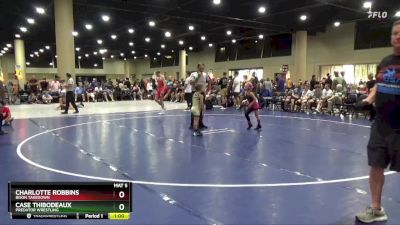 65 lbs Round 2 - Case Thibodeaux, Predator Wrestling vs Charlotte Robbins, Bison Takedown