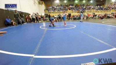 83-89 lbs Rr Rnd 2 - Brynlee Flinn, Team Worx Wrestling Club vs Blakely Harak, Hennessey Takedown Club