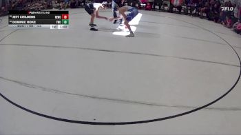 123 lbs Cons. Round 2 - Dominic Hoke, Trojan Wrestling Club vs Jett Childers, Nebraska Elite Wrestling Club