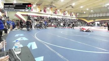 157 lbs 7th Place Match - Danny Malloy, Great Oak vs Mike Conteh, Hillcrest