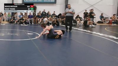 116 lbs Rr Rnd 6 - Royce Wetzler, Virginia Team Predator - BHS vs Noah Young, M2 Training Center - BHS