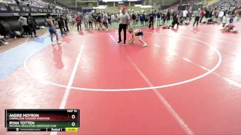 113 lbs Champ. Round 2 - Andre Moyron, Carrollton Thunder Wrestling vs Ryan Totten, Michigan Revolution Wrestling Club