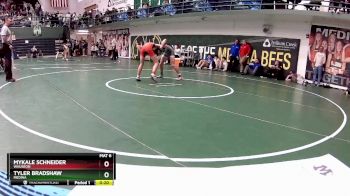 120 lbs Cons. Round 3 - Mykale Schneider, Wauseon vs Tyler Bradshaw, Medina