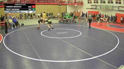 120 lbs Cons. Semi - Andres Mendoza, Newberg vs Riley Vaughan, Sweet Home
