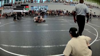 120 lbs Round 1 (4 Team) - Matthew Ireland, Spec Ops vs Kiyan Simons, MF Dynasty
