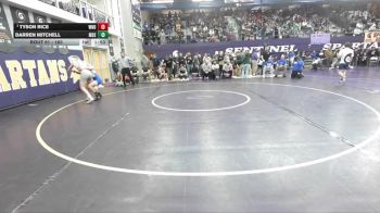 165 lbs Champ. Round 1 - Tyson Rice, Williston vs Darren Mitchell, Missoula Big Sky/Loyola Sacred Heart