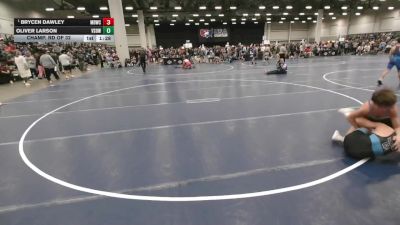 138 lbs Champ. Rd Of 32 - Brycen Dawley, Mat Demon Wrestling Club vs Oliver Larson, Victory School Of Wrestling