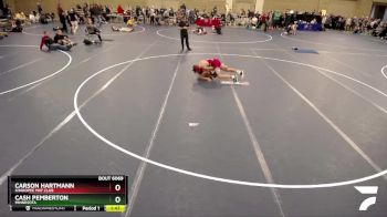 138 lbs Quarterfinal - Carson Hartmann, SHAKOPEE MAT CLUB vs Cash Pemberton, Minnesota