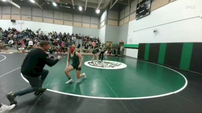 125 lbs Champ. Round 2 - Kendal Kostreva, Lander Valley vs Raygen Bauers, Green River