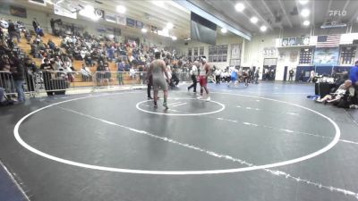 215 lbs Cons. Round 3 - Albert Quintero, Valley View vs Maximus Madrigal, Servite