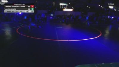 110 lbs 3rd Place Match - Kaiona Hanohano-Carden, Defiant Wrestling Club vs Jadeka Jones, Uintah Girls Wrestling