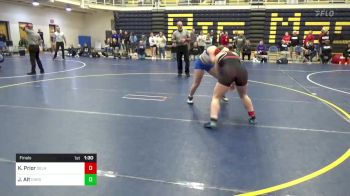 155 lbs Final - Kate Prior, Delaware Valley vs Juliet Alt, Chestnut Ridge