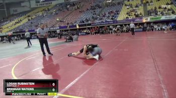 149 lbs Quarters & 1st Wb (16 Team) - Brennan Watkins, King vs Logan Rubinstein, Maryville