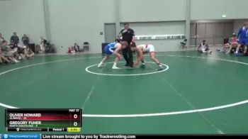 160 lbs Placement Matches (8 Team) - Oliver Howard, Alabama vs Gregory Fuher, North Dakota Red