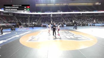 138 lbs Quarterfinal - Isabella Satalino, Columbia-2 vs Gracie Newman, Homer-3