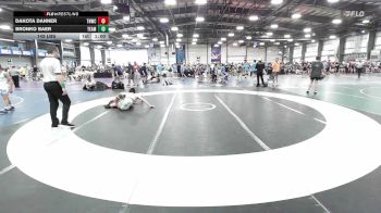 142 lbs Rr Rnd 2 - Dakota Danner, TNWC Black vs Bronko Baer, Team RJN Green