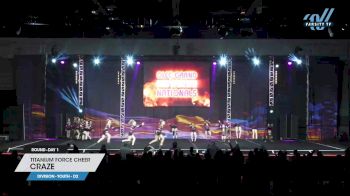 Titanium Force Cheer - Craze [2023 L3 Youth - D2 Day 1] 2023 GLCC Schaumburg Grand Nationals