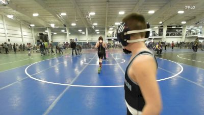 91 lbs Consi Of 16 #2 - Ty Silverstrim, Team Tugman vs Mason Marty, None