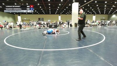 175 lbs 1st Place Match - Jordan McKinney, Broken Arrow vs Maddux Underhill, Position Wrestling