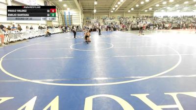 126 lbs Round Of 32 - Paulo Valdez, CA vs Emilio Santana, GA