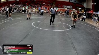 88 lbs Round 2 (6 Team) - Mason Myers, Lake WC vs Kellum Metcalf, TB Legacy