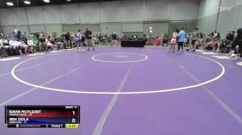 120 lbs Semis & 3rd Wb (16 Team) - Kavin Muyleart, Pennsylvania vs Ben Ziola, Nebraska