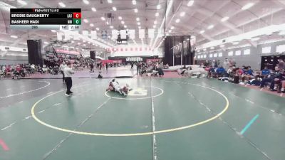 285 lbs Round 2 (4 Team) - Basheer Hadi, Marymount vs Brodie Daugherty, Lackawanna College