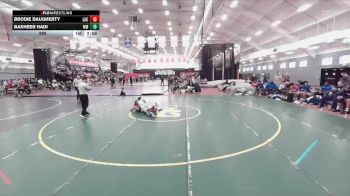 285 lbs Round 2 (4 Team) - Basheer Hadi, Marymount vs Brodie Daugherty, Lackawanna College