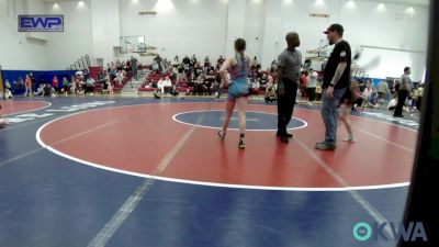 91 lbs Rr Rnd 3 - Alana Abbott, F-5 GRAPPLING vs Emersyn Rylant, Norman Grappling Club