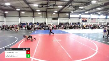 80 lbs Rr Rnd 1 - Cristian Castruita, Chagolla Trained WC vs Levi Armstrong, Rim County Grapplers