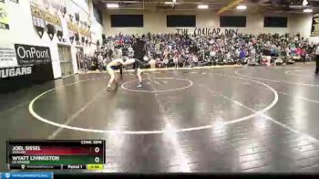 170 lbs Cons. Semi - Joel Sissel, Siuslaw vs Wyatt Livingston, La Grande