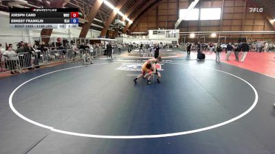 114B lbs Rr Rnd 4 - Joesph Card, Whitney Point Wc vs Ernest Franklin, Blair Academy