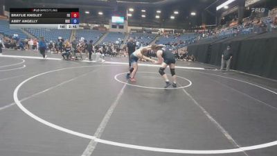 207 lbs Cons. Round 5 - Abby Angelly, Rose State College vs Braylie Knisley, Friends University