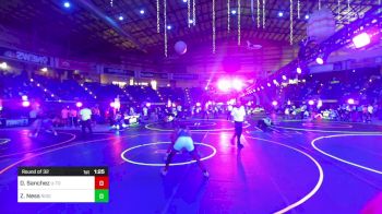 120 lbs Round Of 32 - Dominic Sanchez, U-Town Hammers vs Zandon Ness, Ridge WC