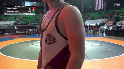 1A-4A 150 Champ. Round 2 - Joshua Vise, Wilson vs Trennon Cole, Hamilton High School