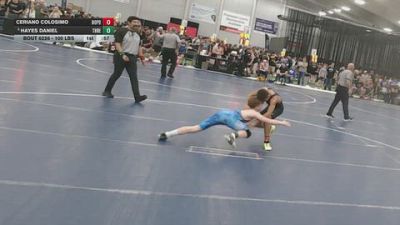 105 lbs Champ. Rd Of 32 - Hayes Daniel, Threestyle vs Ceriano Colosimo, Bonus Points