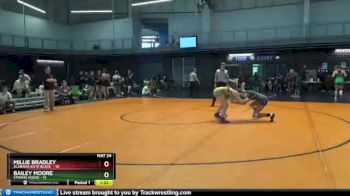 130 lbs Round 3 (6 Team) - MILLIE BRADLEY, Alabama Elite Black&nbsp; vs Bailey Moore, Strong House