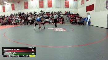135 lbs Cons. Round 3 - Alexis Timura, Medina Highland vs Samantha Young, Clyde