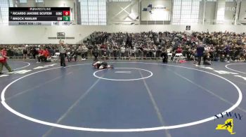134 lbs Round 1 - Brock Keeler, District 3 Wrestling vs Ricardo Jakobie Scuteri, Glen Grapplers Wrestling Club
