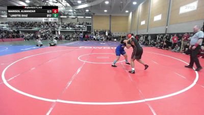 185 lbs Round Of 16 - Marisol Almanzar, Greater Lawrence vs Linette Diaz, Bridgeport Co-op