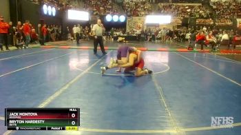 AA - 138 lbs Cons. Round 3 - Jack Montoya, Bozeman vs Bryton Hardesty, Butte