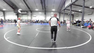 100 lbs Semifinal - Brighton Prine, Roundtree Wrestling Academy vs Huck Green, Grindhouse Wrestling