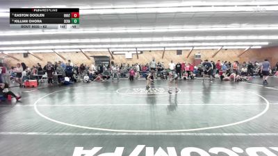 62 lbs Quarterfinal - Easton Doolen, Unattached vs Killian OHora, Scranton
