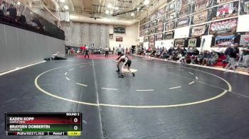 128-129 lbs Round 2 - Brayden Dobbertin, Chatfield vs Kaden Kopp, Castle View