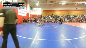106 lbs Consi Of 8 #2 - Nadim Abbari, Manchester Memorial vs Anthony Cipolletta, Londonderry