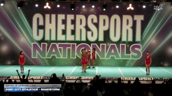 Port City Athletics - Sandstorm [2026 L5 Junior - D2 Day 1] 2026 CHEERSPORT National All Star Cheerleading Championship