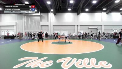 138 lbs Cons. Round 6 - Mason Bauer, OH vs Foster Peterson, LA