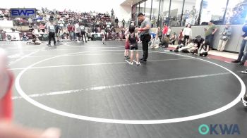 52 lbs Consi Of 8 #2 - Xander Cermak, Perry Wrestling Academy vs Ethan Chancellor, Cowboy Wrestling Club